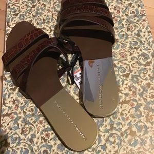Leather sandals